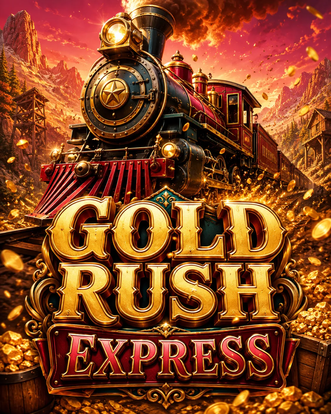 Gold Rush Express slot game